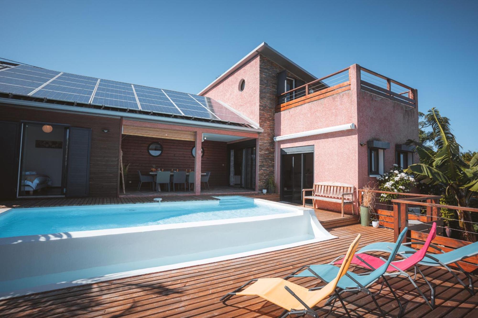 Villa Sunset St Leu, Avec Sa Vue Plongeante Sur La Mer Saint-Leu Exterior foto